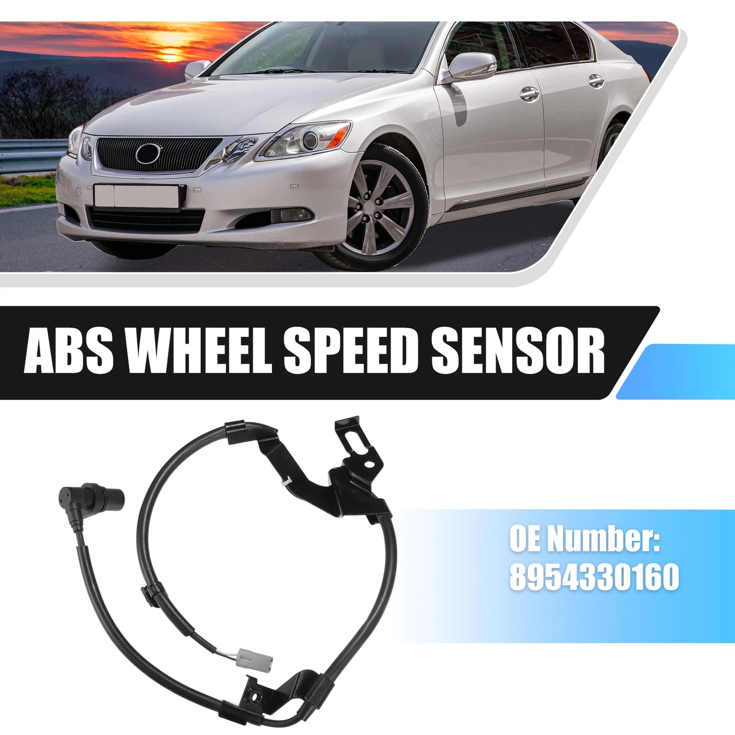 Front Left ABS Wheel Speed Sensor for Lexus GS300 (1997-2005)