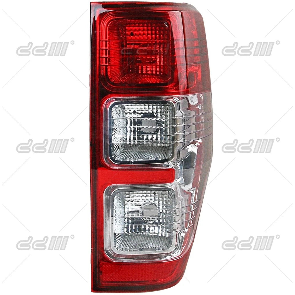 2 x Chrome Tail Lamps for Ford Ranger T6 XL/XLT (2012-2019)