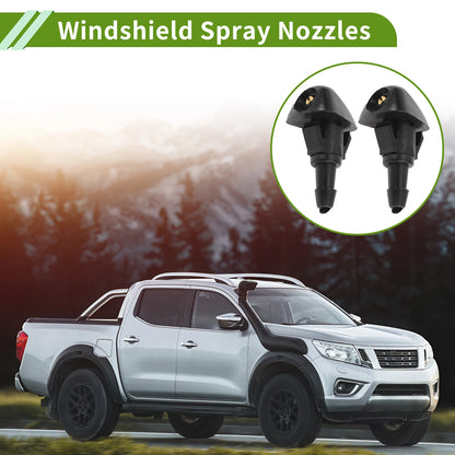 Windshield Washer Nozzle With Hose Connector for Honda
