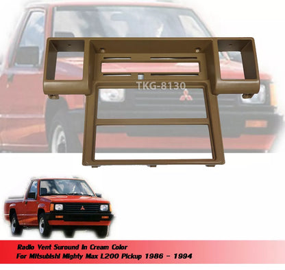 Radio Vent Dash Trim for Mitsubishi  L200 (1986-1994)