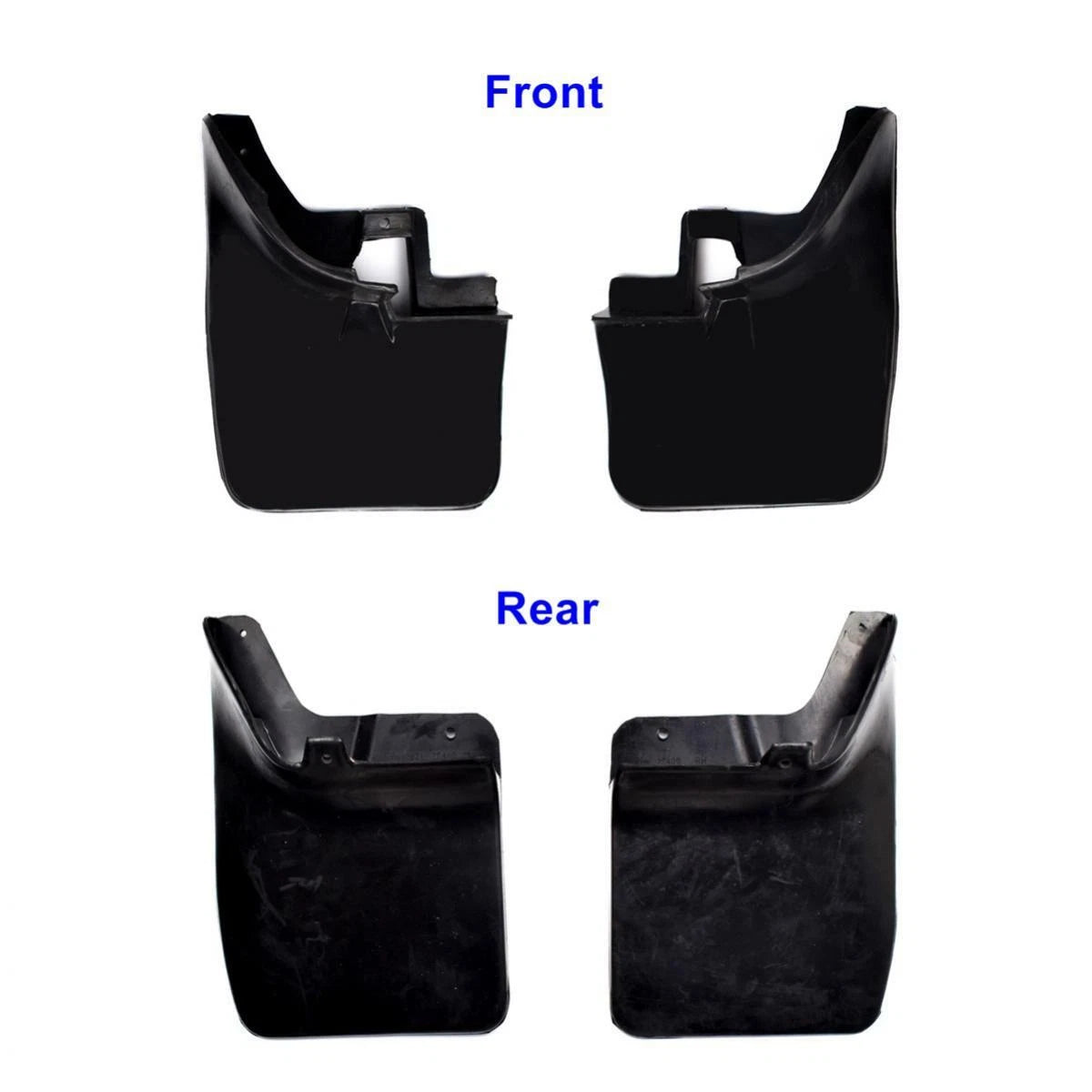 Splash Mudguard Rubber Mud Flaps Front Rear Fits Nissan Navara D22 2WD 1998-2005