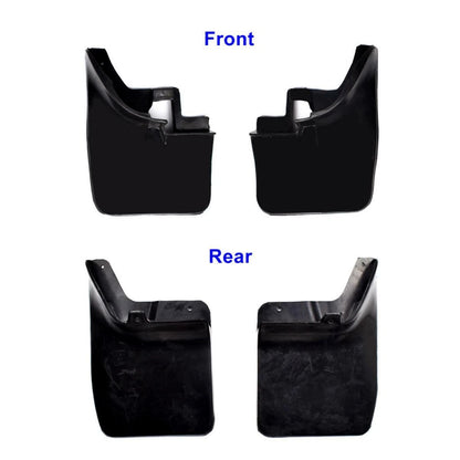 Splash Mudguard Rubber Mud Flaps Front Rear Fits Nissan Navara D22 2WD 1998-2005