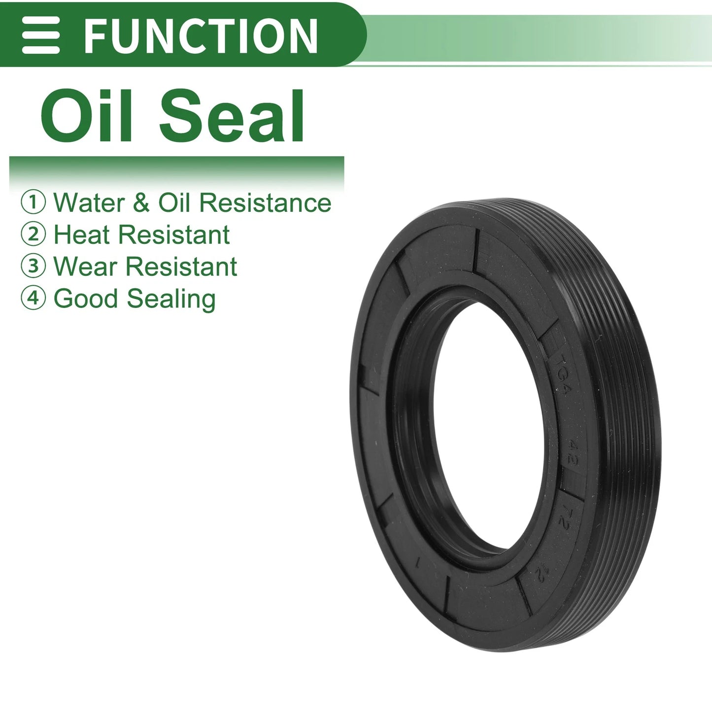 Oil Seal / 42x72x12mm / Seal Ring Rotary Shaft Seal for Make Model