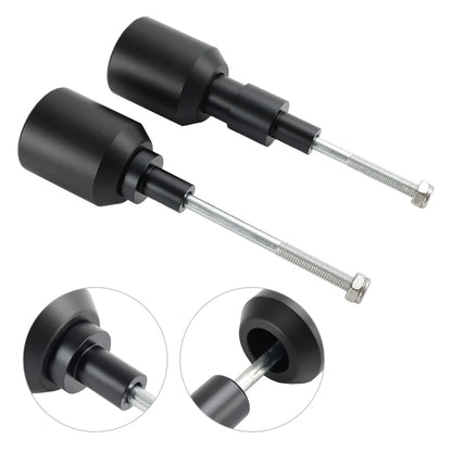Crash Slider Protector Aluminum Frame Black for Kawasaki Z650 Ninja (17-23)