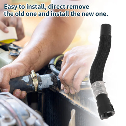 Radiator Hose Water Pipe for Jeep Cherokee (2014-2019) Rubber Black