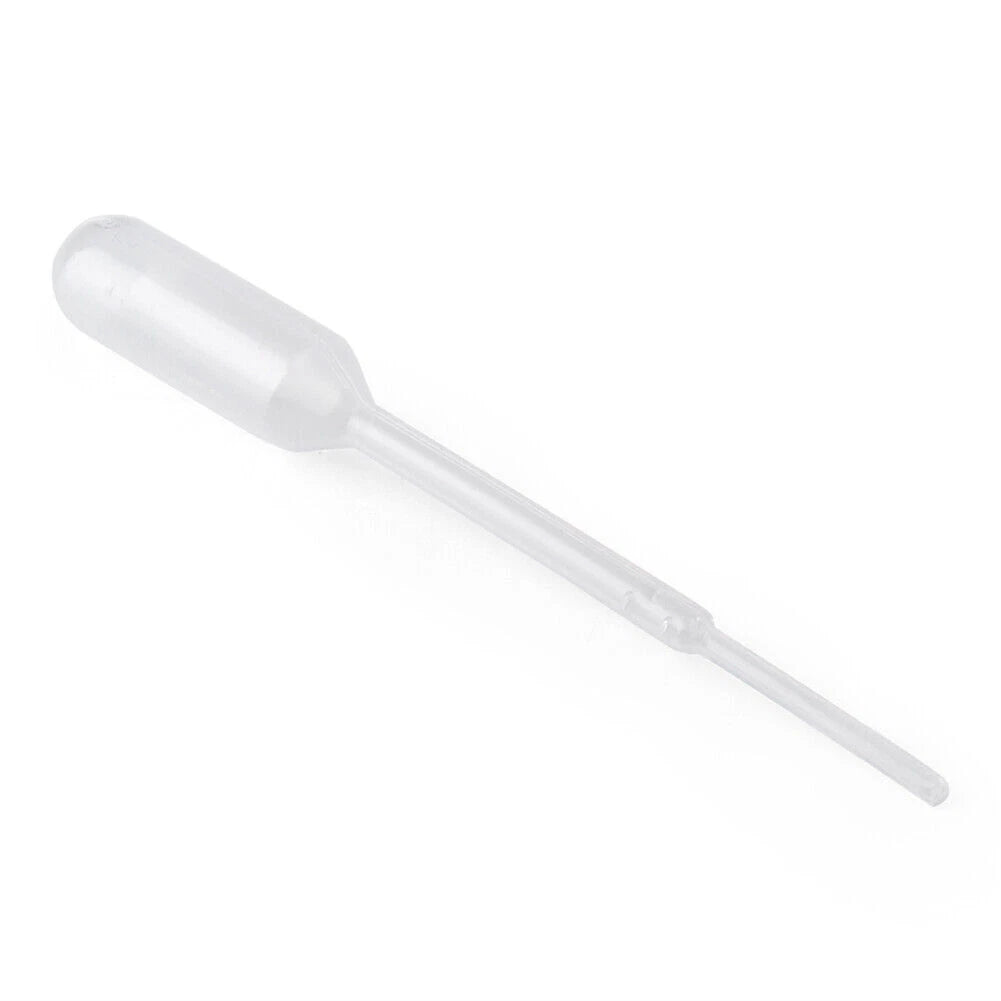 100 x 0.2ml Graduated Disposable Plastic Eye Droppers for Experiments