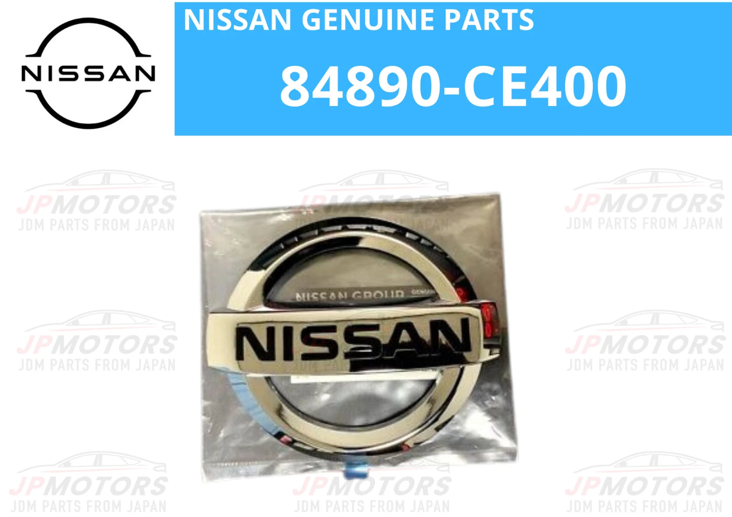 Rear Emblem Badge Chrome for Nissan