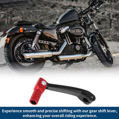 Folding Shifter Lever for Honda CRF150F 2003-2017 Black & Red