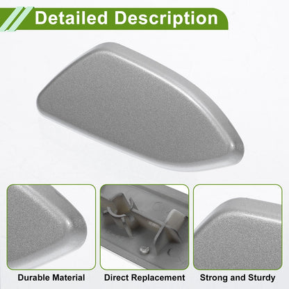 Front Left Washer Nozzle Cover for Toyota Rav4 (2010-2012) Silver Tone