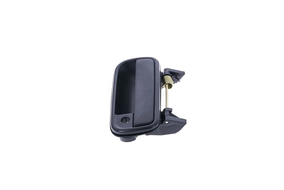 2 x Front LH + RH Door Handle Outer Textured Black for Toyota Hilux (1988–1997)