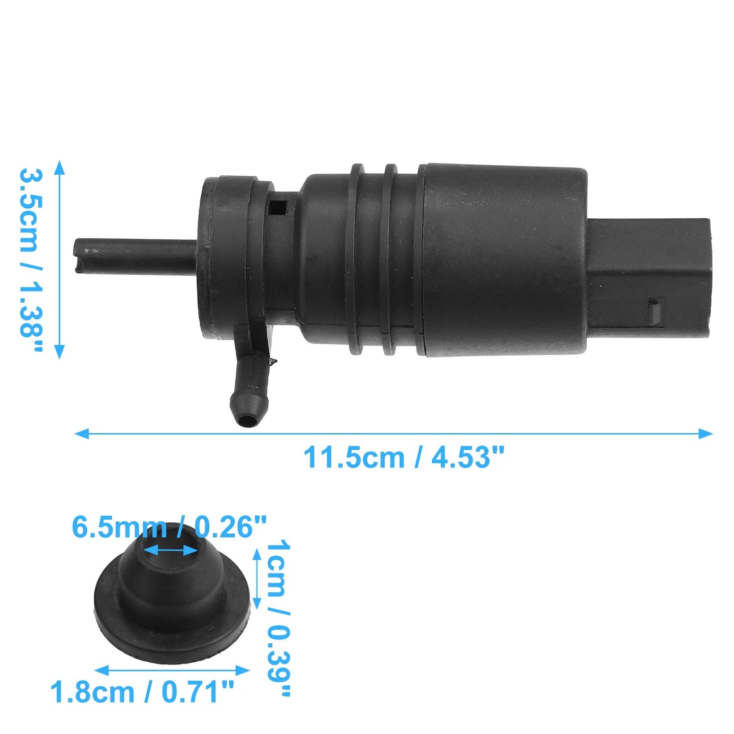Windshield Washer Pump with Grommet for Honda Pilot (2009-2011)