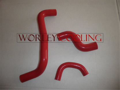 Silicone Radiator Coolant Hose for Nissan March Micra K12 (2003-2010) RED