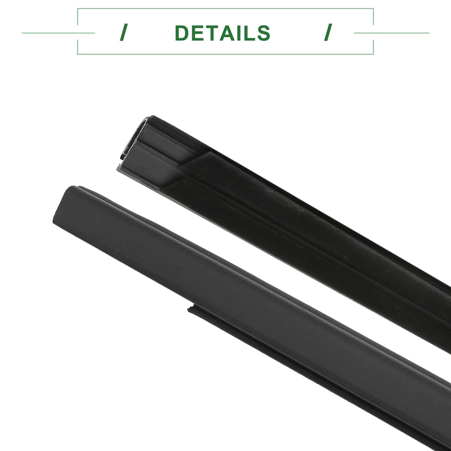 Front Right Weatherstrip Window Seal for Honda Civic (2017-2020)