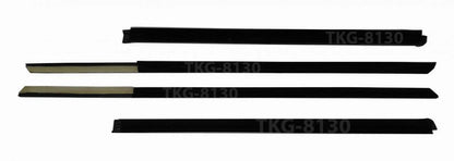 2 x Front Door Belt Weather Strips for Isuzu TFR (1989-1994)