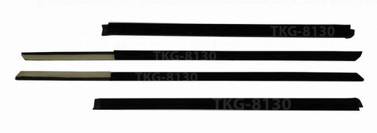 2 x Front Door Belt Weather Strips for Isuzu TFR (1989-1994)