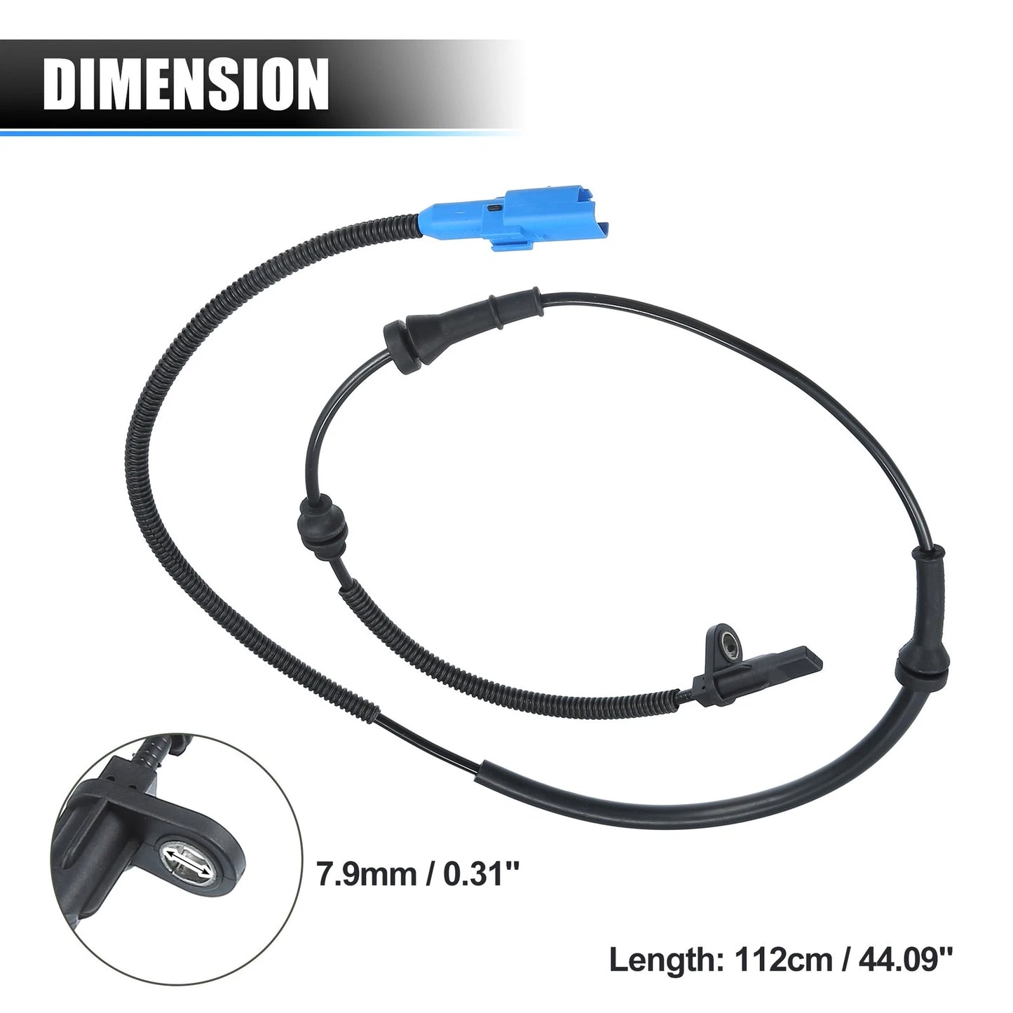 ABS Wheel Speed Sensor for Peugeot (No.9655067880)