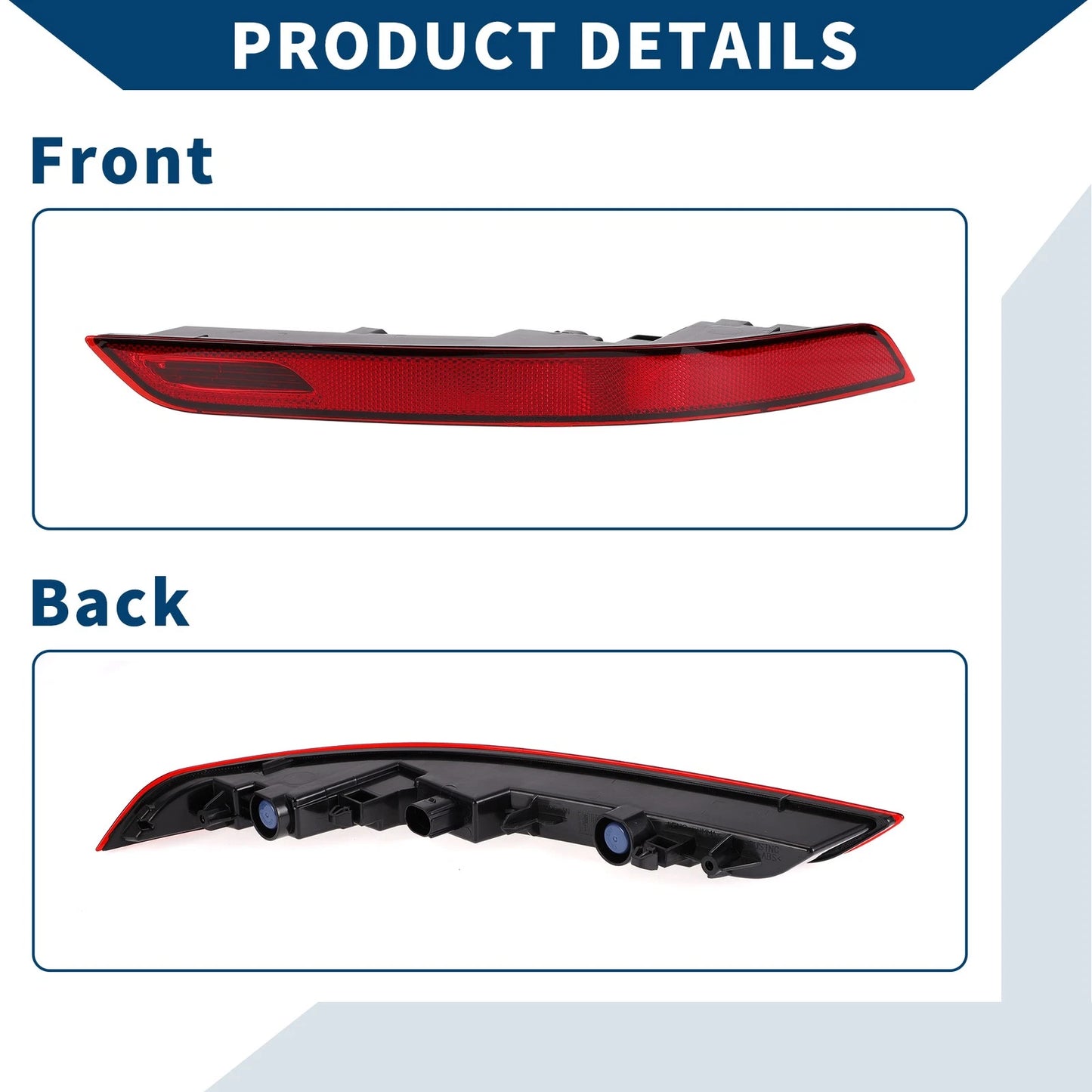 Rear Right Bumper Tail Light Shell for Porsche Cayenne