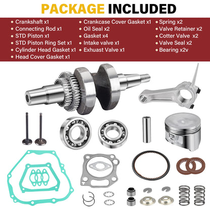 Crankshaft Connecting Rod Piston Valve for Yamaha G21/G22/G27/G28 YDRA