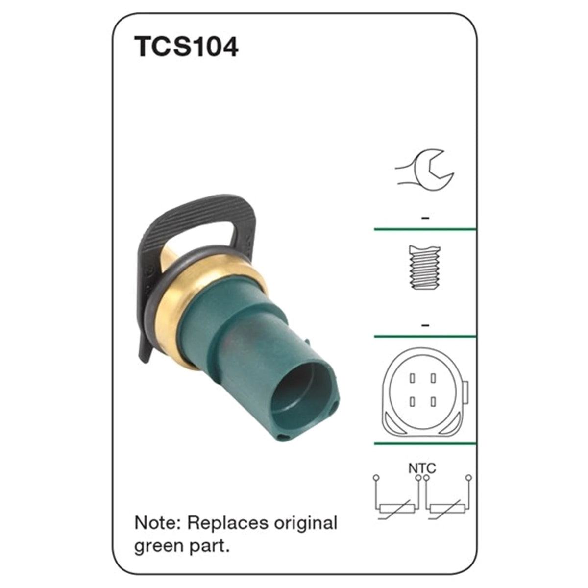 Coolant Temperature ECU Sensor for Audi Allroad C5 V6 2.5L 2.7L V8 4.2L (2001-2005)