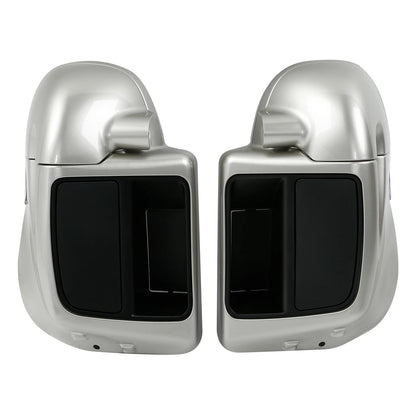 Vented Fairings for Harley CVO Street Road Glide 2014-2024 Silver Fortune