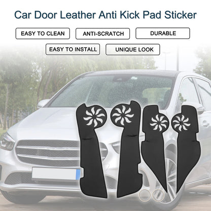 Car Door Leather Anti-Kick Pad Sticker for Mercedes-Benz B200 (2000-2008)