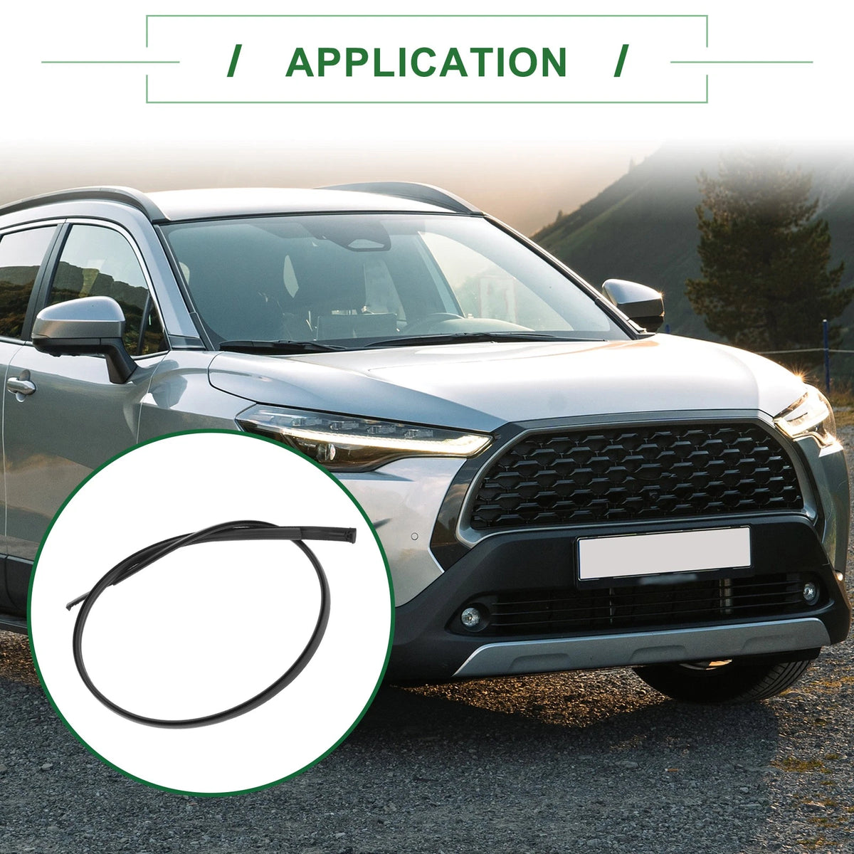 Right Side Roof Sealing Strip for Toyota Corolla (2014-2019)