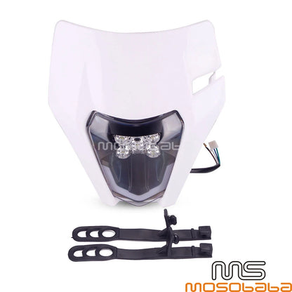 LED Enduro Headlight Fairing for KTM EXC XCW EXCF XC 125 200 250 300 450