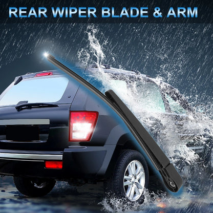 Rear Wiper Blade Arm Set 14 Inch for BMW 3 Series E91 (2004-2013)