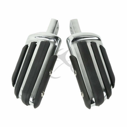 Chrome Passenger Footpeg Mounts for Harley Sportster (2004-2013)