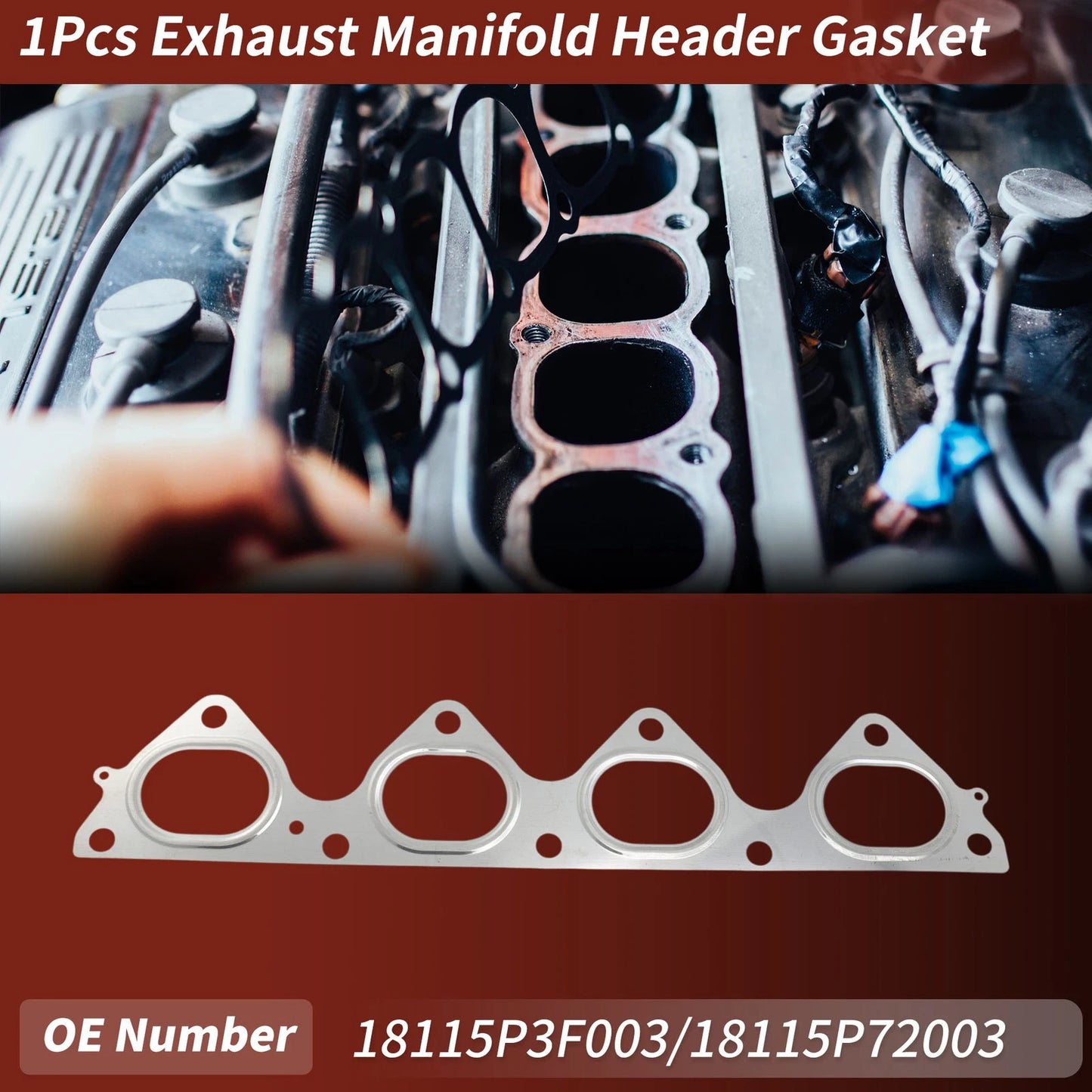 Exhaust Manifold Header Gasket for Honda B Series (1988-2000)