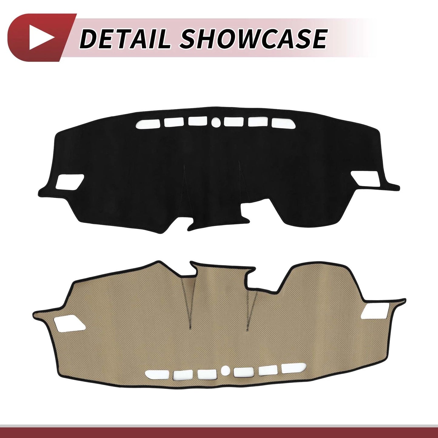 Dashboard Cover Mat for Toyota Raize A200A (2013-2020) Sun Protector Black