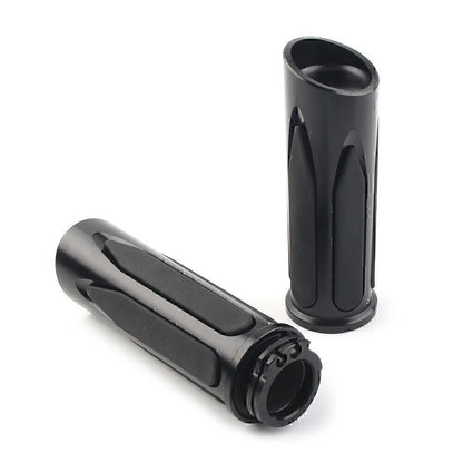 Black Soft Touch Hand Grips for Harley Touring Street Road Glide (2009-2023)