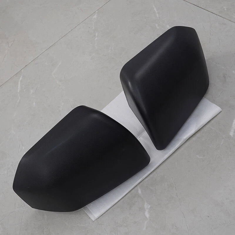 Matte Black Driver & Passenger Side Mirror Cover Caps for Ford F-150 (2015-2020)