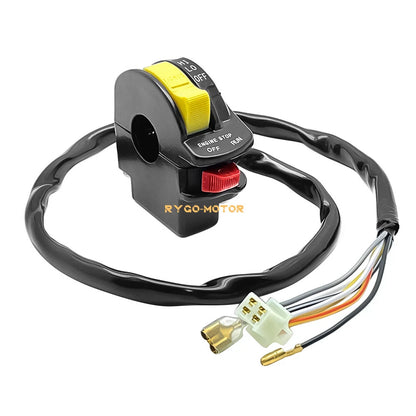 Left Handlebar Kill Stop Headlamp Switch Suzuki LT500R QuadRacer (1987–1990)