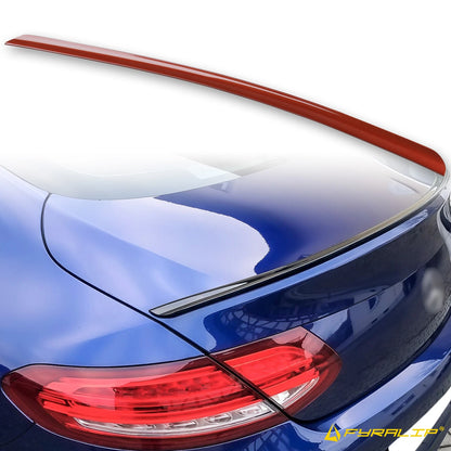 Red Boot Lip Spoiler for Mercedes-Benz W205 Coupe (2015-2020)
