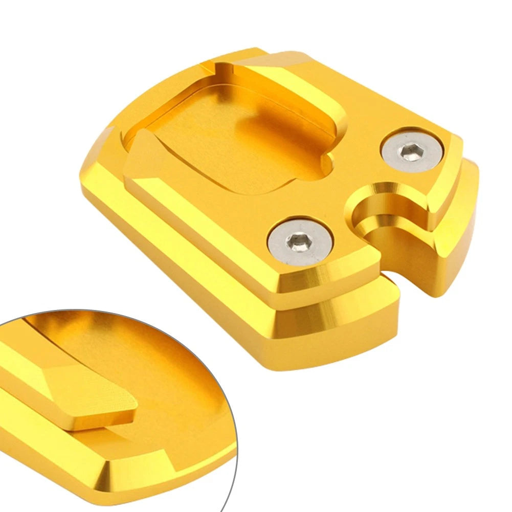 Gold Kickstand Enlarger Side Stand Pad for Yamaha XMAX 125/250/300/400