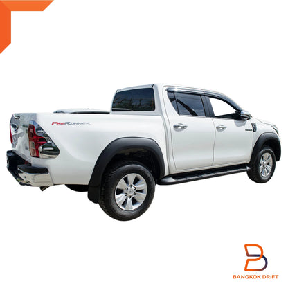 6" Matte Black Fender Flares for Toyota Hilux Ute Revo SR5 (2015-2018)