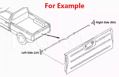 Tailgate Lock Latch for Mitsubishi L200 Animal (1995-2005)