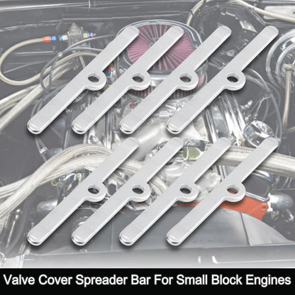 8 x Valve Cover Spreader Bar for Chevy 283 305 327 350 383 400 Engines