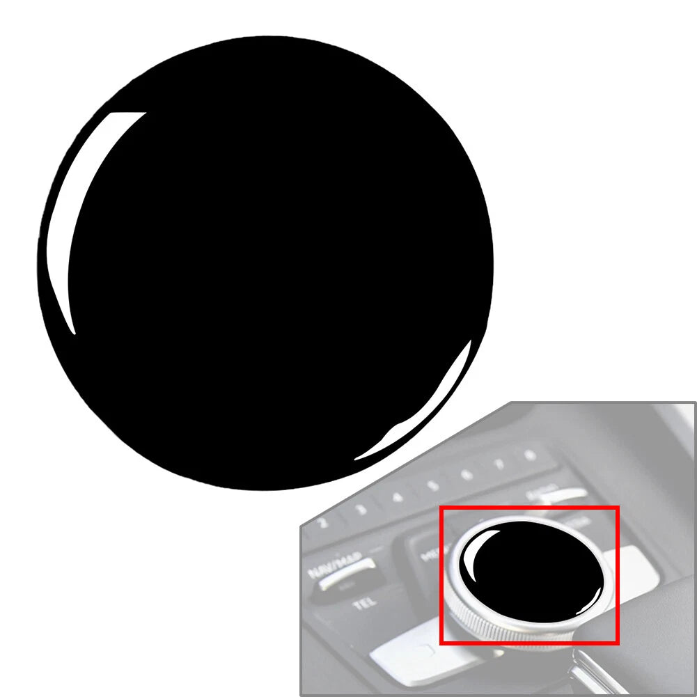 Media Volume Switch Button Knob Cover Trim for Audi A4 A5 (2017-2019)
