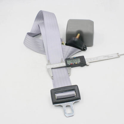 3 Point Adjustable Safety Seat Belt for Universal Models Gray