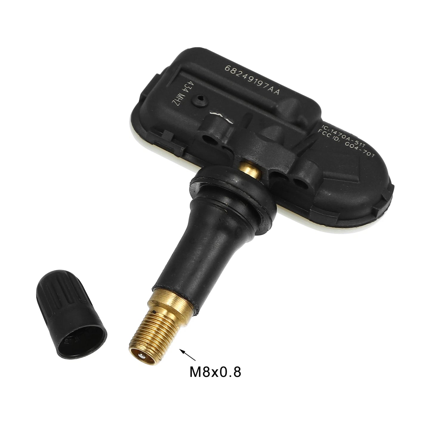 4 x Tire Pressure Monitoring System Sensors 434MHz for Jeep Cherokee (2014-2023)