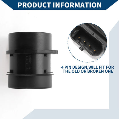 Mass Air Flow Sensor Assembly for Chrysler Dodge Jeep (2011-2019)