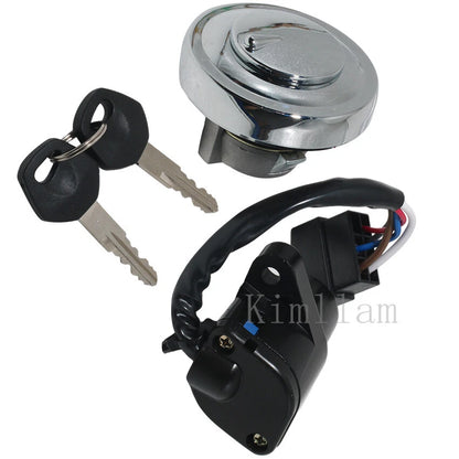 Ignition Key Switch Lock Set for Kawasaki VN900 Vulcan 900 Classic (07-22)