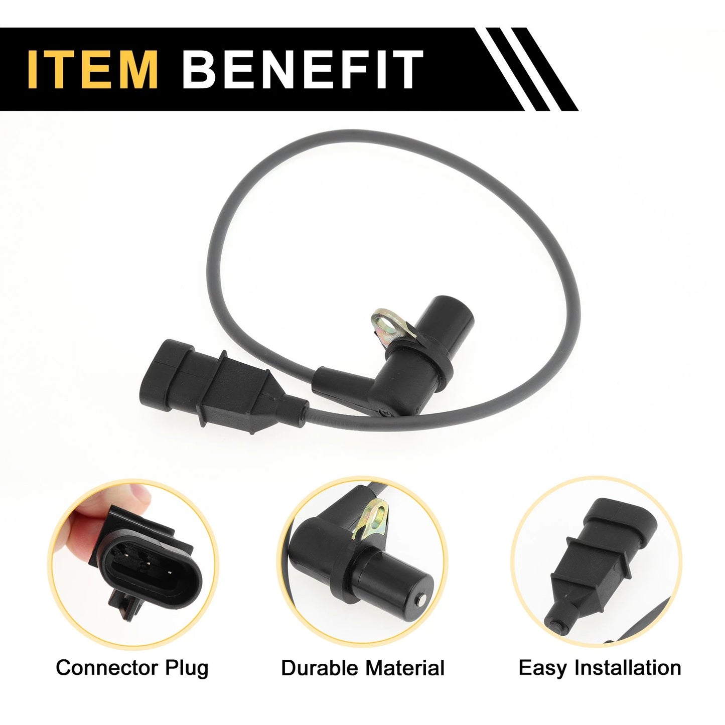 1 x 2.4 Crankshaft Position Sensor for Chevrolet Captiva (2006 - 2016)