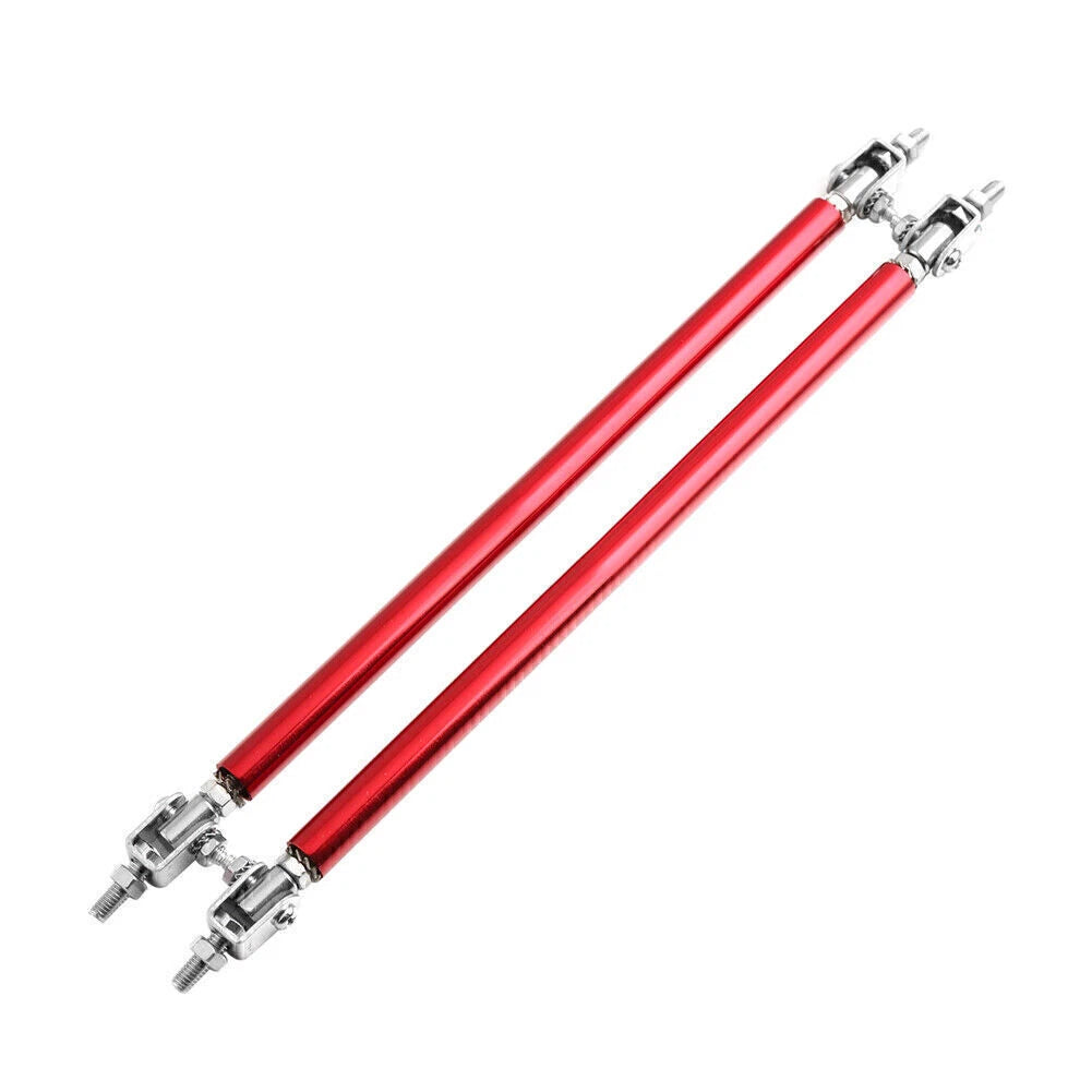 Adjustable Front Bumper Lip Splitter Strut Rod Tie Support Bar for Make & Model