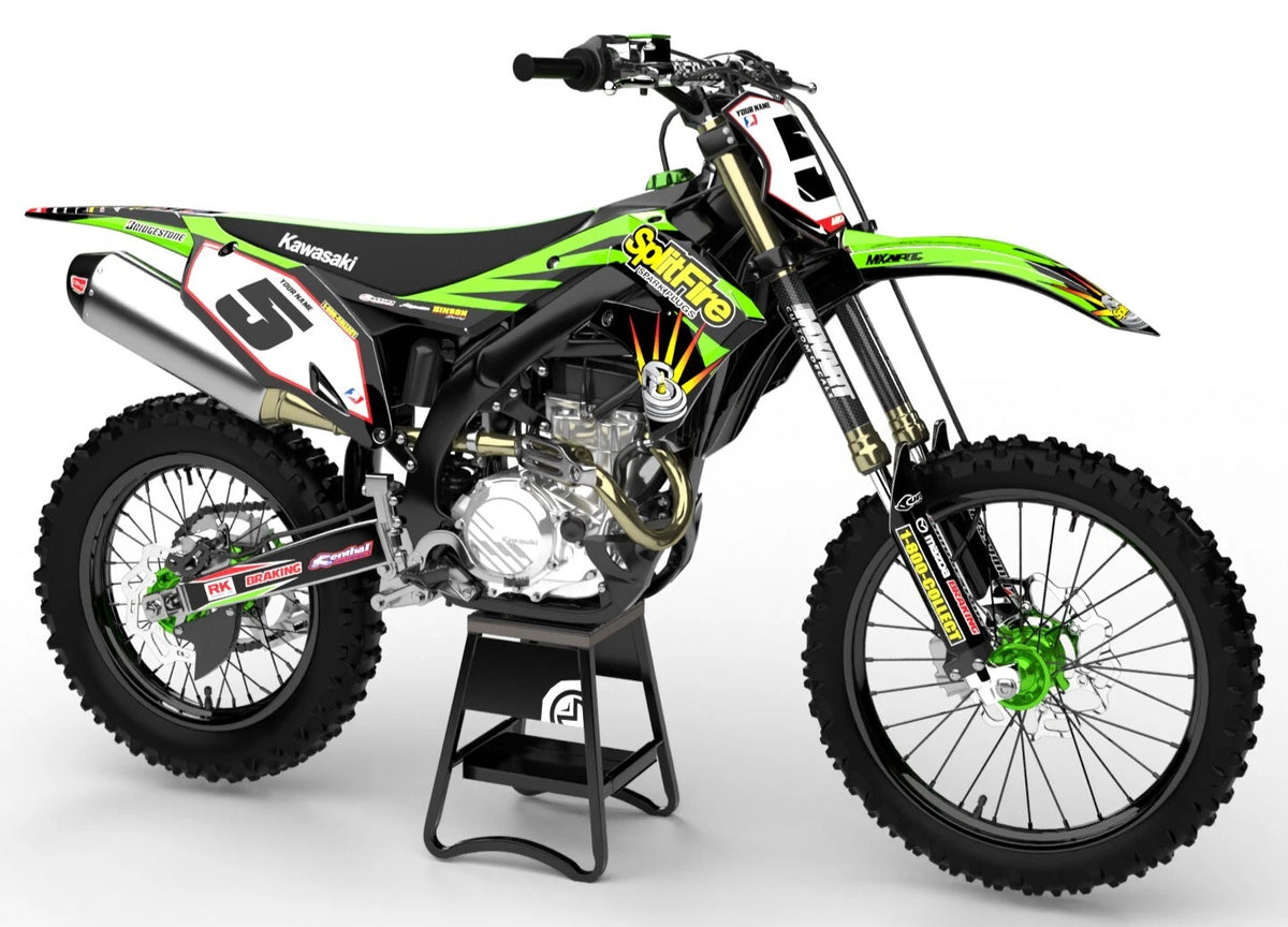 Sticker Kit for Kawasaki KLX230 RYTHM Style MX Graphics Decal (2020-2023)