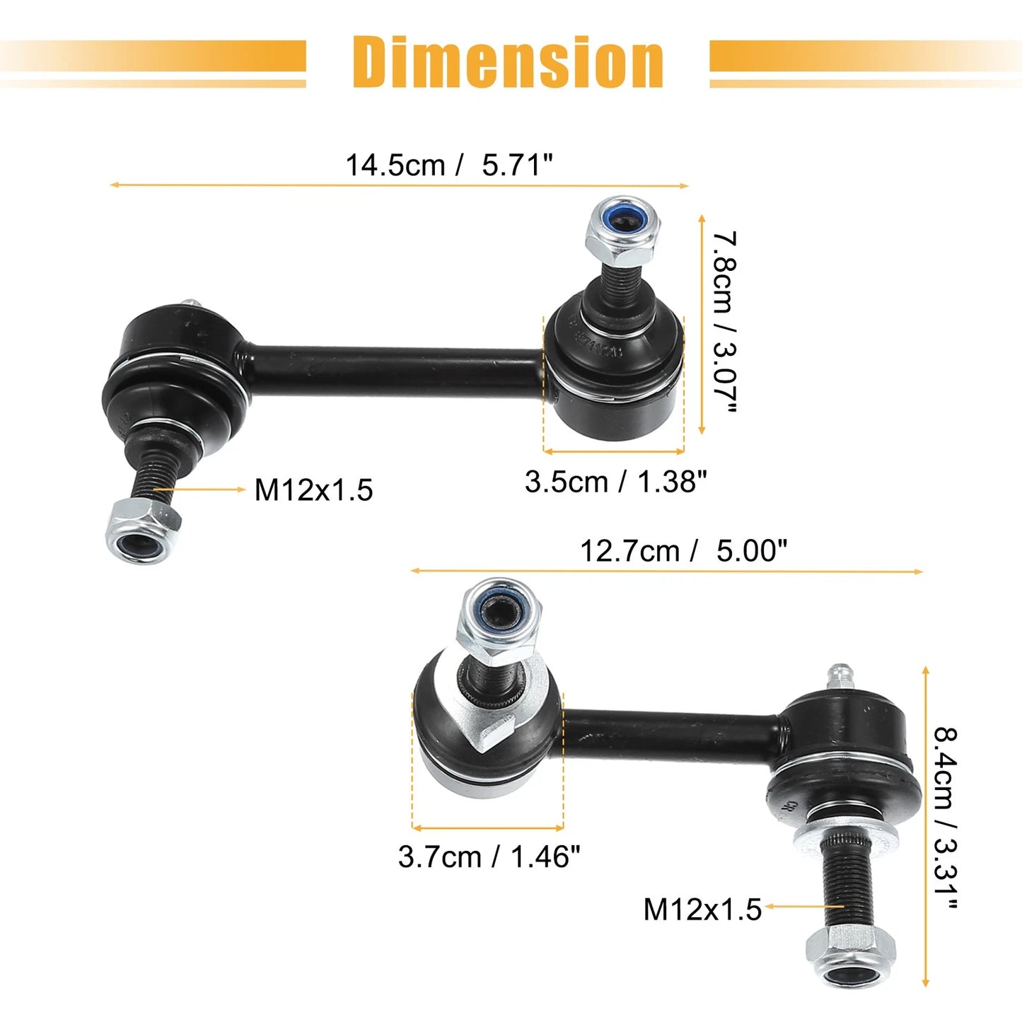 4 x Front & Rear Sway Bar Links for INFINITI G35 (2003-2006)