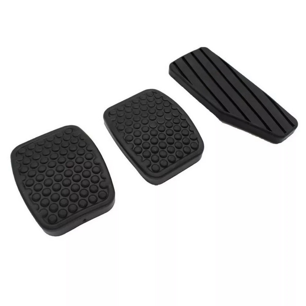3 x Brake Clutch Accelerator Pedal Rubber Pad Covers for Suzuki Swift (2004-2010)