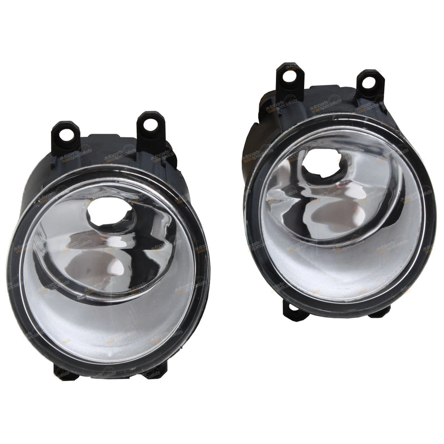 LH + RH Fog Lights Pair for Toyota Yaris NCP130/NCP131/NCP90/NCP91/NCP93 (2005–2019)